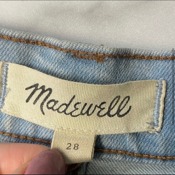 Madewell High Rise Denim Shorts - Picture 4 of 6